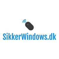 SikkerWindows.dk logo